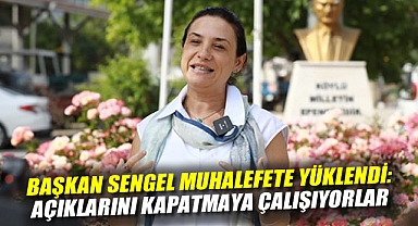 Başkan Sengel Muhalefete Yüklendi: “Açıklarını Kapatmaya Çalışıyorlar”