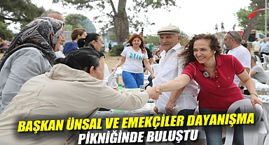 Başkan Ünsal ve emekçiler dayanışma pikniğinde buluştu