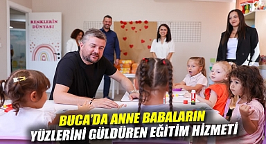 Buca’da anne babaların yüzlerini güldüren eğitim hizmeti