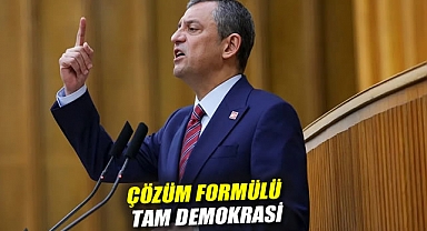 Çözüm formülü tam demokrasi