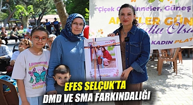 Efes Selçuk’ta DMD ve SMA farkındalığı: Gerçek Anneler Günü çocukların umutla büyüdüğü gün olacak