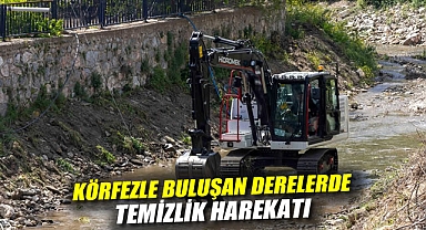 Körfezle Buluşan Derelerde Temizlik Harekâtı