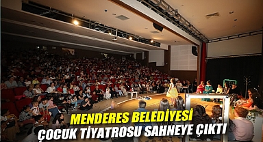 Menderes Belediyesi Çocuk Tiyatrosu Sahneye Çıktı
