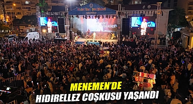 Menemen’de Hıdırellez coşkusu yaşandı