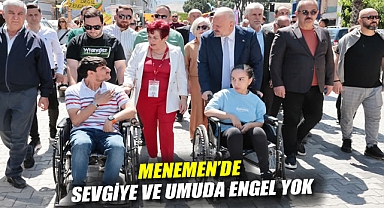 Menemen’de sevgiye ve umuda engel yok