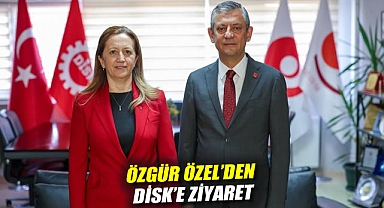 Özgür Özel'den DİSK'e ziyaret: Asgari ücrete ara zam için mücadele yapmak zorundayız