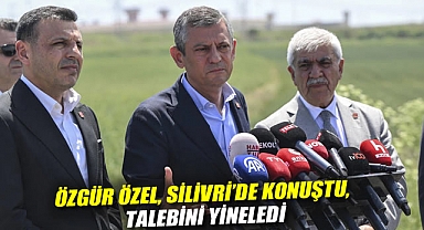 Özgür Özel, Silivri'de konuştu, talebini yineledi: Hodri meydan!