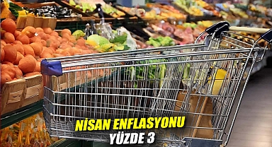 TÜİK: Nisan enflasyonu yüzde 3