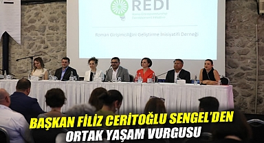 BAŞKAN FİLİZ CERİTOĞLU SENGEL'DEN ORTAK YAŞAM VURGUSU