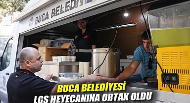 Buca Belediyesi LGS heyecanına ortak oldu