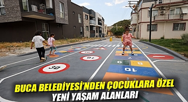 Buca Belediyesi’nden çocuklara özel yeni yaşam alanları