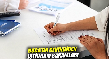 Buca’da sevindiren istihdam rakamları