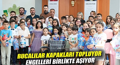 BUCALILAR KAPAKLARI TOPLUYOR ENGELLERİ BİRLİKTE AŞIYOR