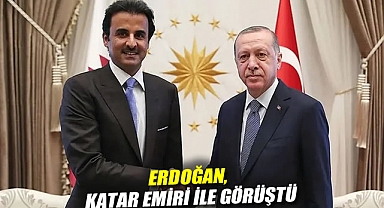 Erdoğan, Katar Emiri ile görüştü: