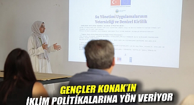 Gençler Konak’ın iklim politikalarına yön veriyor