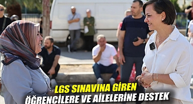 Karabağlar Belediyesi’nden LGS sınavına giren öğrencilere ve ailelerine destek