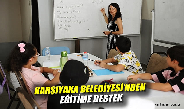Karşıyaka Belediyesi’nden eğitime destek