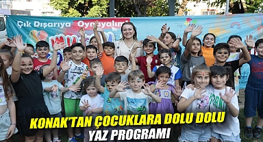 Konak’tan çocuklara dolu dolu yaz programı