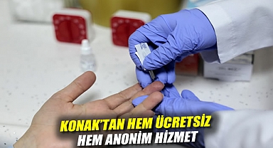 Konak’tan hem ücretsiz hem anonim hizmet