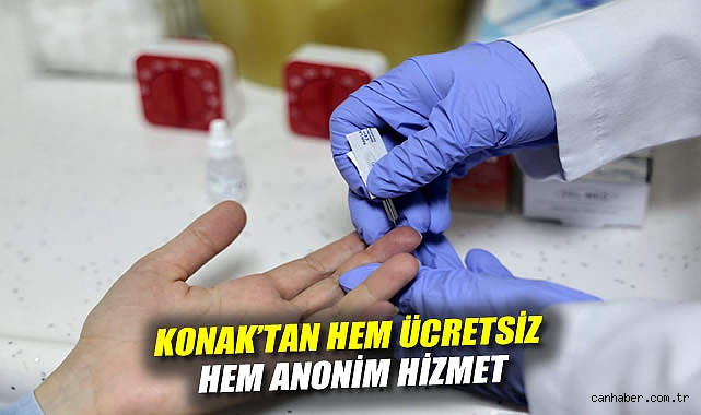 Konak’tan hem ücretsiz hem anonim hizmet
