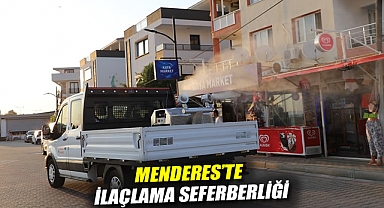 Menderes’te İlaçlama Seferberliği