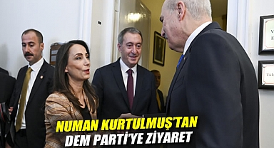Numan Kurtulmuş'tan DEM Parti'ye ziyaret: