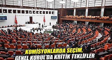 TBMM’de bu hafta: Komisyonlarda seçim, Genel Kurul’da kritik teklifler