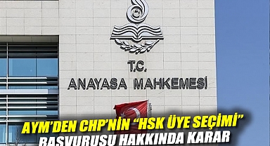 AYM'den CHP'nin