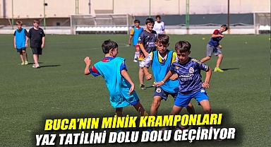 Buca’nın minik kramponları yaz tatilini dolu dolu geçiriyor