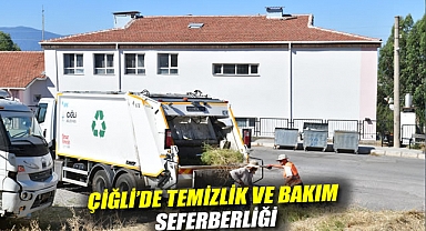 Çiğli’de temizlik ve bakım seferberliği