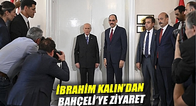 İbrahim Kalın'dan Bahçeli'ye ziyaret: Görüşme sona erdi