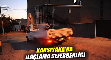 Karşıyaka’da ilaçlama seferberliği