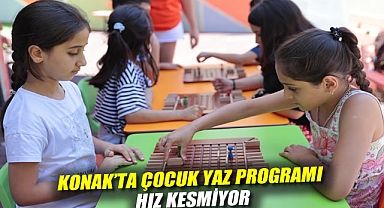 Konak’ta Çocuk Yaz Programı hız kesmiyor