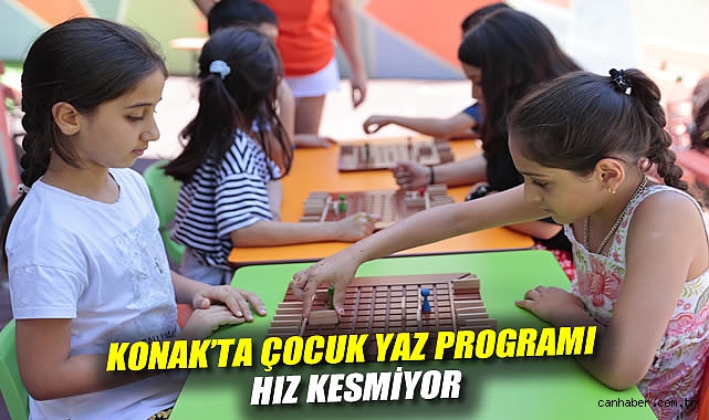 Konak’ta Çocuk Yaz Programı hız kesmiyor