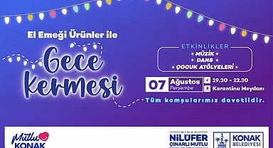 Konak’ta kadınların el emeği ‘Gece Kermesi’nde değerlenecek