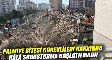 Palmiye Sitesi'nde kamu görevlileri hakkında hâlâ soruşturma başlatılmadı!