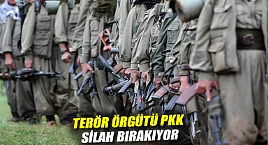 Terör örgütü PKK silah bırakıyor