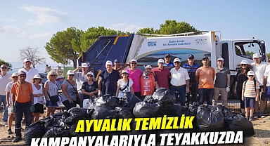 Ayvalık Temizlik Kampanyalarıyla Teyakkuzda