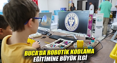 Buca'da robotik kodlama eğitimine büyük ilgi