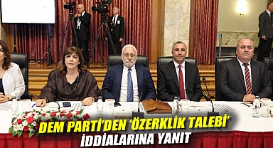 DEM Parti'den 'özerklik talebi' iddialarına yanıt