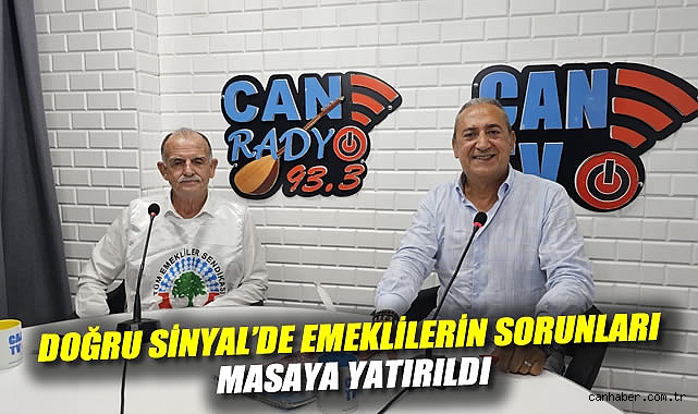 Doğru Sinyal'de Emeklilerin Sorunları Masaya Yatırıldı
