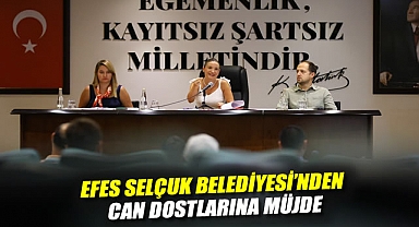 Efes Selçuk Belediyesi'nden Can Dostlarına Müjde: Mama üretim parkuru kuruluyor