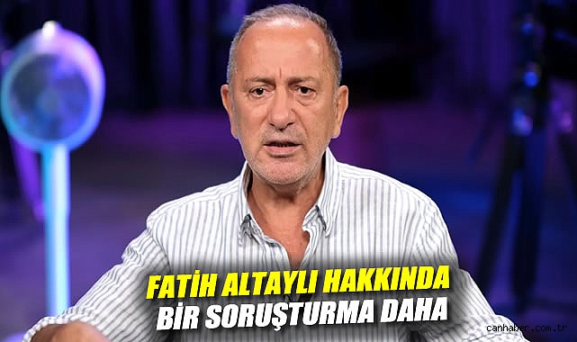 Fatih Altaylı hakkında bir soruşturma daha: 3 yıla kadar hapsi isteniyor