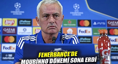 Fenerbahçe'de Mourinho dönemi sona erdi