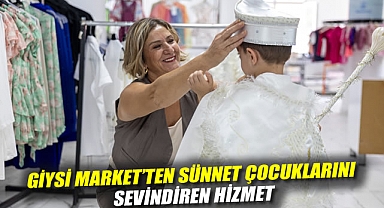 Giysi Market’ten sünnet çocuklarını sevindiren hizmet