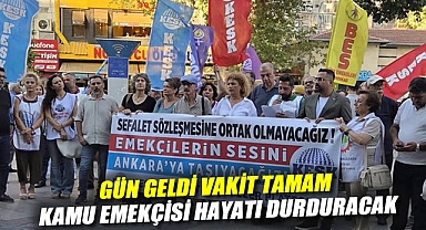 Gün geldi, vakit tamam: Kamu emekçisi hayatı durduracak