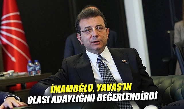 İmamoğlu, Yavaş'ın olası adaylığını değerlendirdi: Hedefimiz aynı, gerisi teferruat