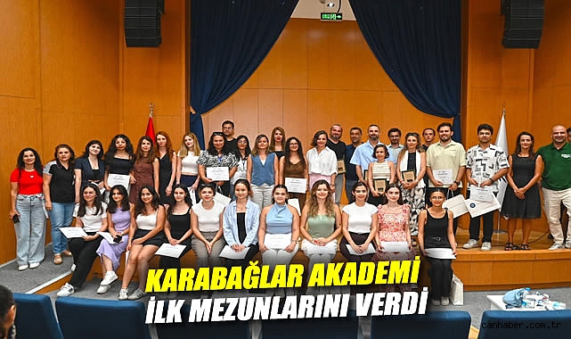 Karabağlar Akademi İlk Mezunlarını Verdi