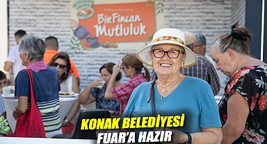 Konak Belediyesi Fuar'a hazır
