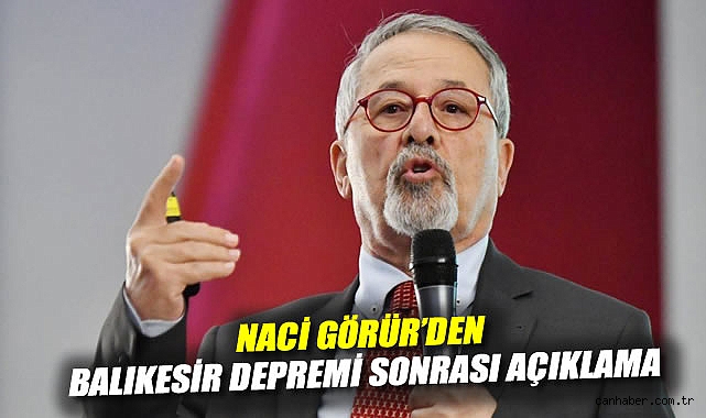 Naci Görür'den Balıkesir depremi sonrası açıklama: Beklenen büyük Marmara depremini etkiler mi?
